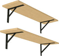 Long Wall Shelves, 31.5" Wall Mounted Shelves by DINZILVJ