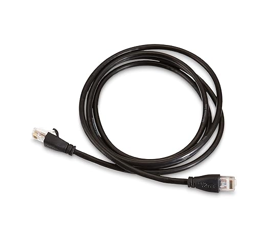 Amazon Basics RJ45 Cat-6 Ethernet Patch Internet Cable - 5 Foot (1.5 Meters), 16 Pack of 10, 160 Count Total, Black