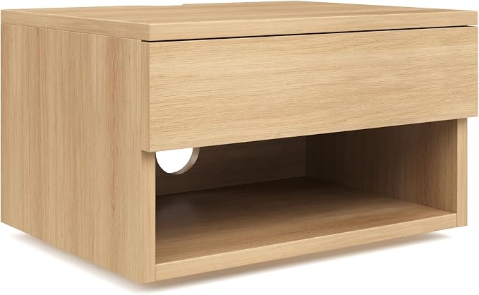 Nathan James Jackson Wall Mounted Floating Bedroom Nightstand - Image 7