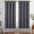 Diraysid Dark Grey Grommet Blackout Curtains by Diraysid%2C+refresh+your+life