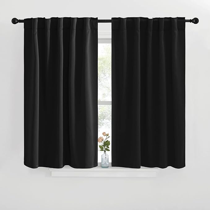 NICETOWN Halloween Short Curtains by NICETOWN