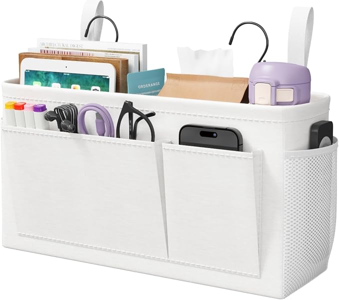 Lifewit Bedside Caddy Storage Organizer, Hanging Storage Bag by Lifewit