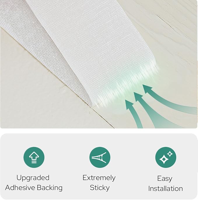 Magic Tape Stick on Curtains - Image 4