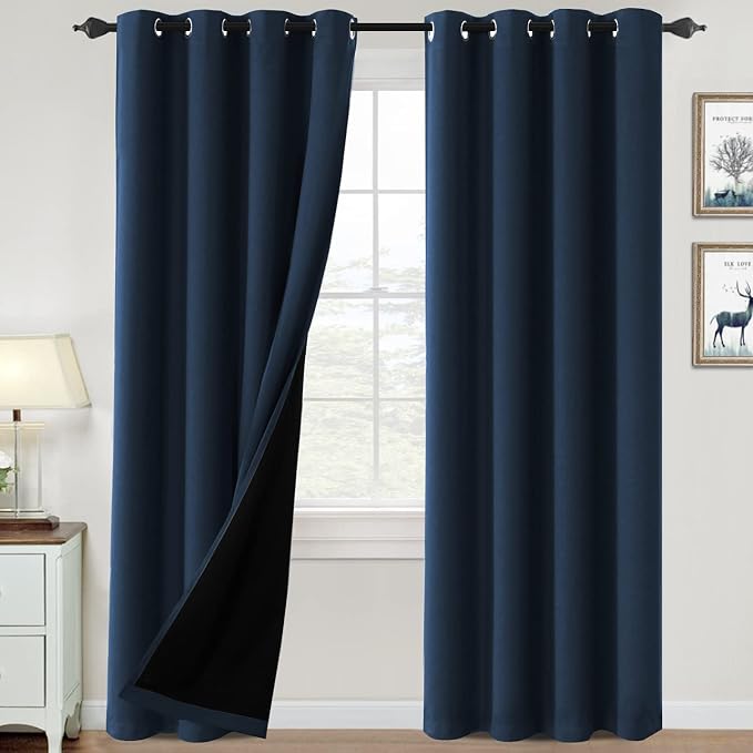H.VERSAILTEX 100% Blackout Curtains by HVERSAILTEX