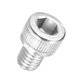 Kozelo 25pcs Socket Head Cap Screws - [M6-1 x 8mm] 304 Stainless Steel Allen Socket Drive for Electrical Motor 3D Printing Fan Engine Replacement Use, Silver