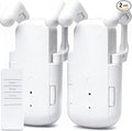 Tripvyantic Automatic Curtain Opener Smart Motorized: 2-Pack Heavy Duty 20KG Load Electric Curtain Robot with Remote for Bedroom Living Room│6-Month Battery for Home/Office/Nursery│No WiFi Needed