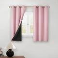 BGment Baby Pink 100% Blackout Curtains by BGment