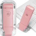 EGWASER Book Reading Light, Portable USB Rechargeable LED Clip on Book Lights by EGWASER