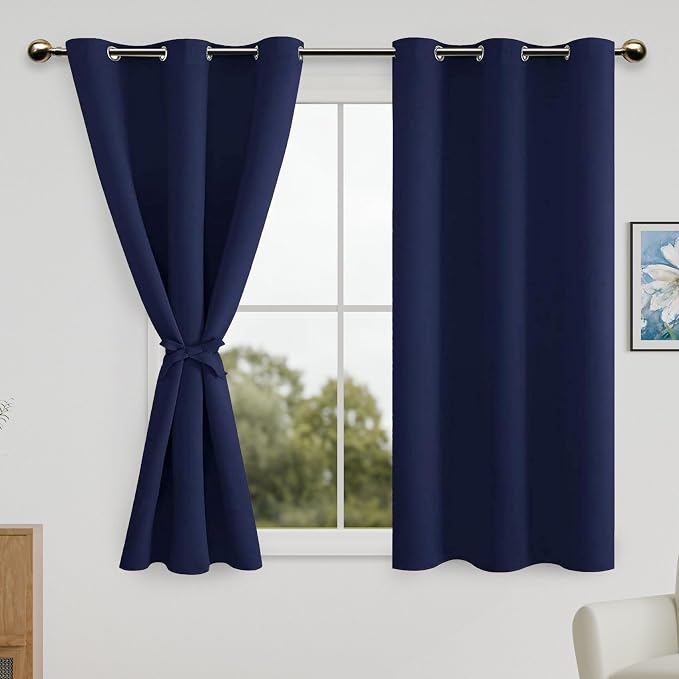 DWCN Blackout Short Curtains for Bedroom - Image 8