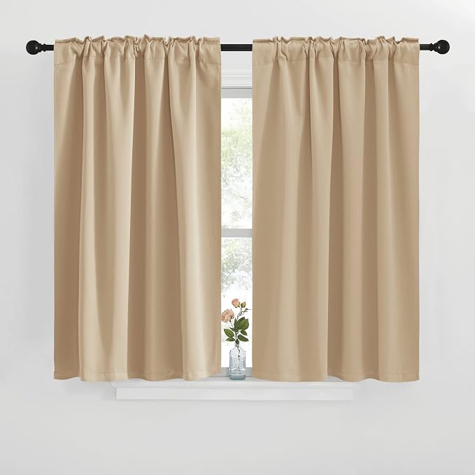 NICETOWN Window Treatment Curtains Room Darkening Drapes - Image 2