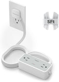 TESSAN Extension Cord 5 FT, Power Strip by TESSAN