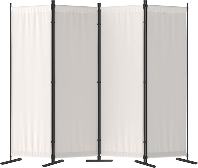 Morngardo Room Divider, Folding Privacy Screens, 4 Panel Room Partitions by Morngardo