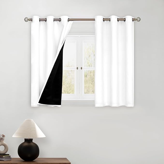 BGment Short 100% Blackout Curtains by BGment