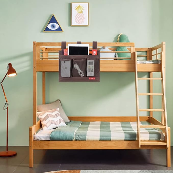 Zafit Hanging Bedside Caddy, Bedside Storage Organizer - Image 7