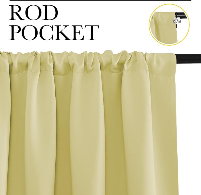 NICETOWN Room Darkening Curtains - Image 2