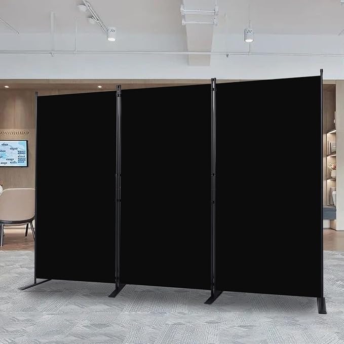 Room Divider, 3 Panel Folding Privacy Screens by CHOSENM