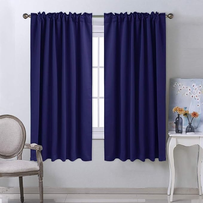 NICETOWN Blackout Draperies Curtains Window Drapes - Image 2