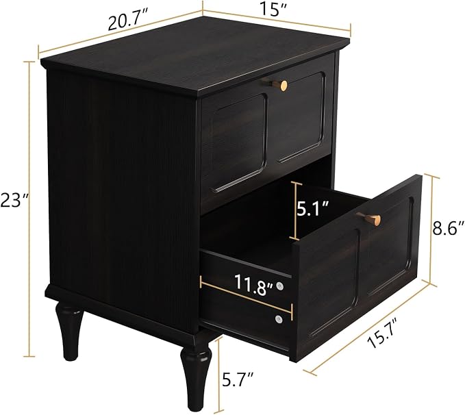 ARTPOWER Nightstands Set of 2 - Image 7