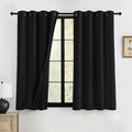 RYB HOME Blackout Curtains of 63 inches Length by RYBHOME