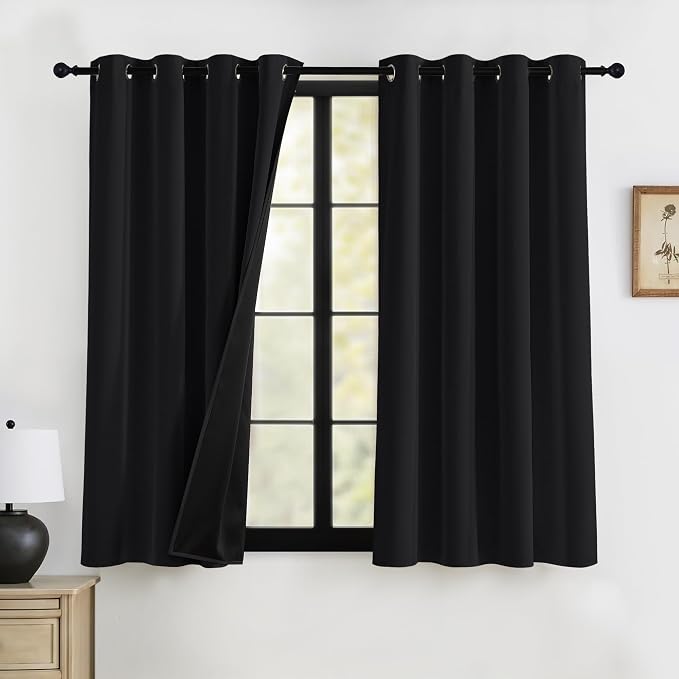 RYB HOME 100% Blackout Curtains by RYBHOME
