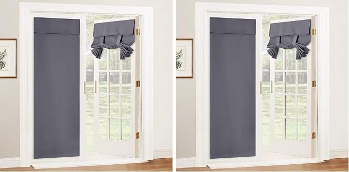 RYB HOME Blackout French Door Curtain by RYBHOME
