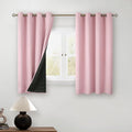 BGment Baby Pink 100% Blackout Curtains by BGment