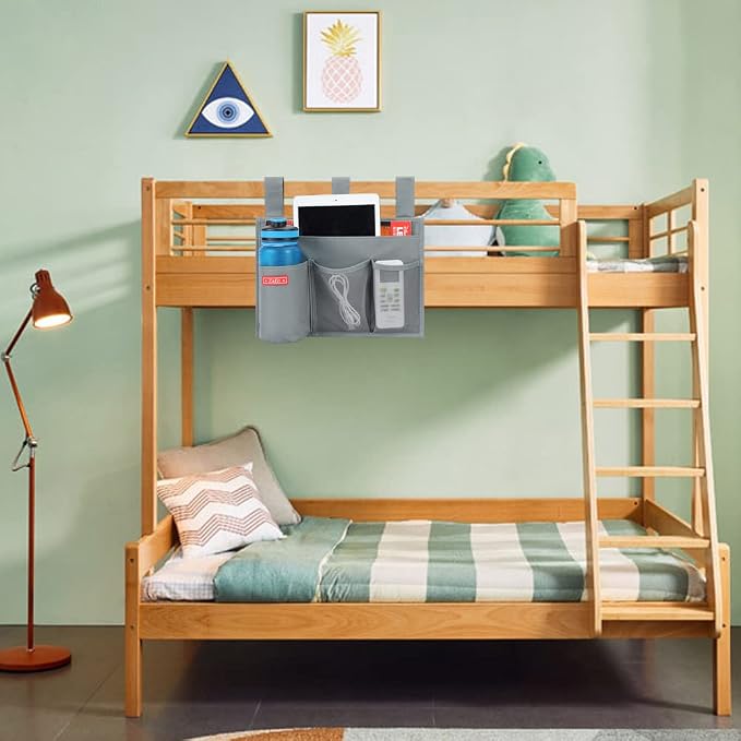 Zafit Hanging Bedside Caddy, Bedside Storage Organizer - Image 7