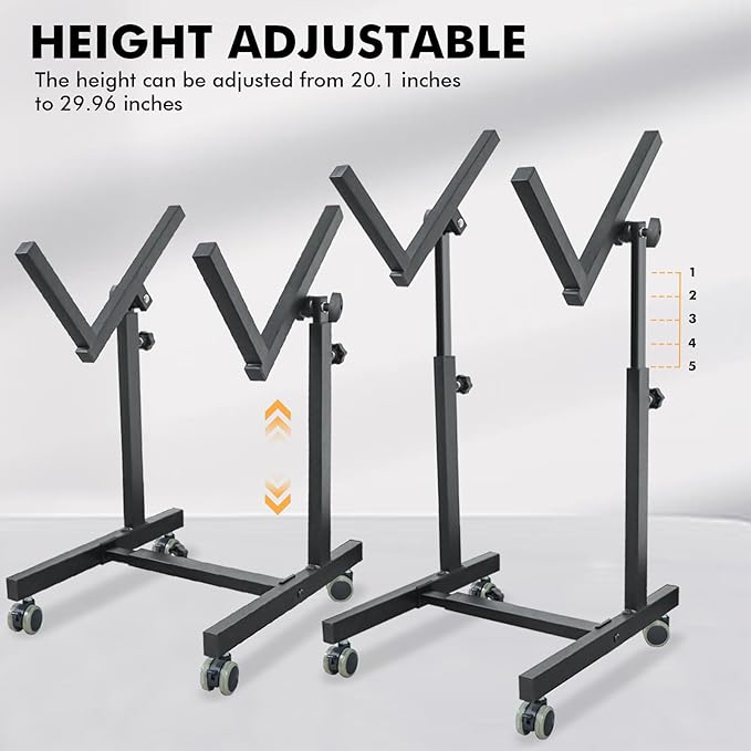 UPELLA Heavy Duty Amplifier Stand, Adjustable Amps Speaker Cabinet Stand Combo Holder, Audio Rack, Guitar Amplifier Stand