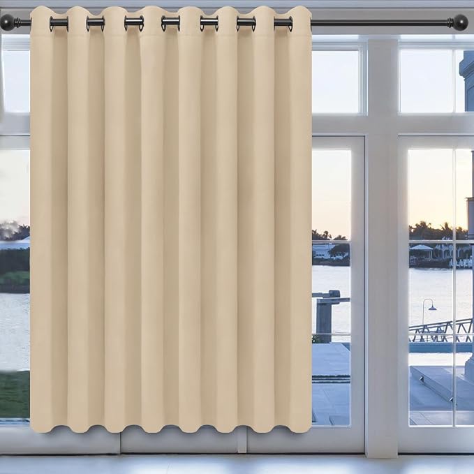 Easy-Going Thermal Grommet Blackout Curtains, 1 Panels 100x84 in, Noise by Easy-Going