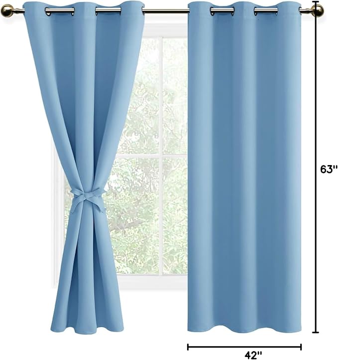 DWCN Blackout Curtains for Bedroom - Image 7