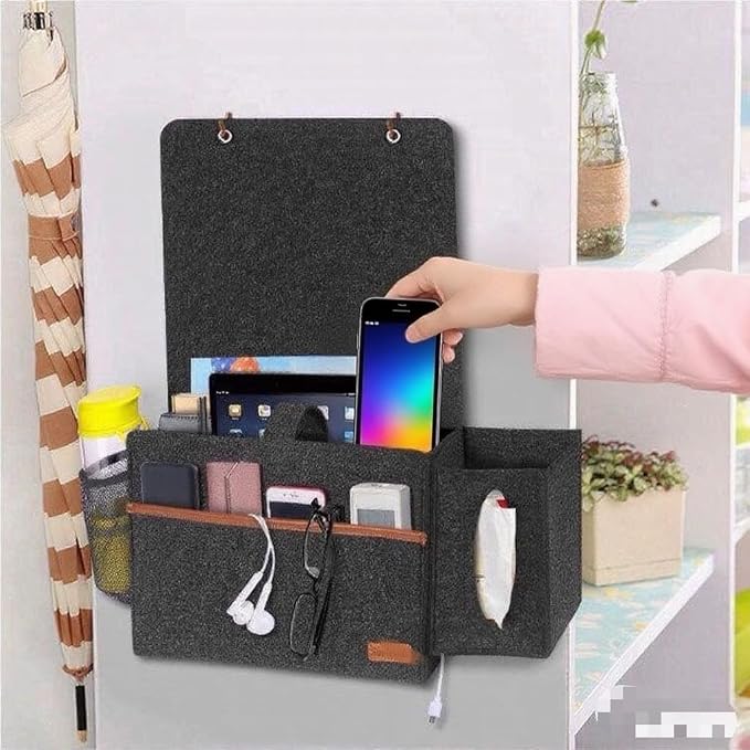 Bedside Caddy - Hanging Storage Pouch - Image 3