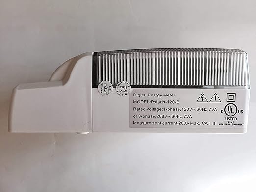 DAE P204-200D KIT, UL kWh Smart Submeter, 3 Phase, 200A, 120/208v, 3 Split Core CTs, Demand meter