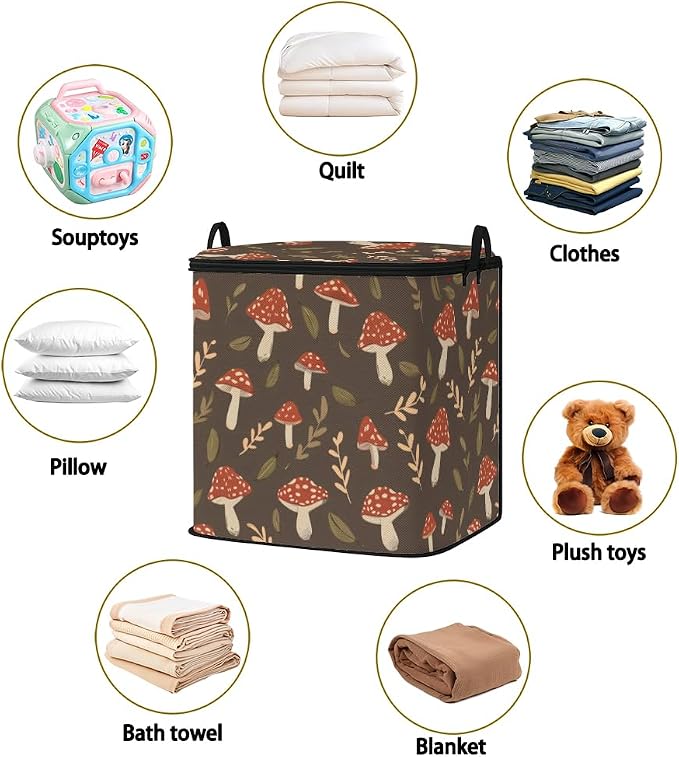 2pcs blanket storage bag for under bed, closet organizers 95L | clothing - Image 2