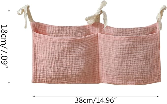 Bedside hanging bag for storing baby milk bottles and blankets - Image 7