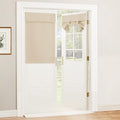 RYB HOME Blackout Door Curtain Kitchen Window Curtains, W34 x L40, Thermal by RYBHOME