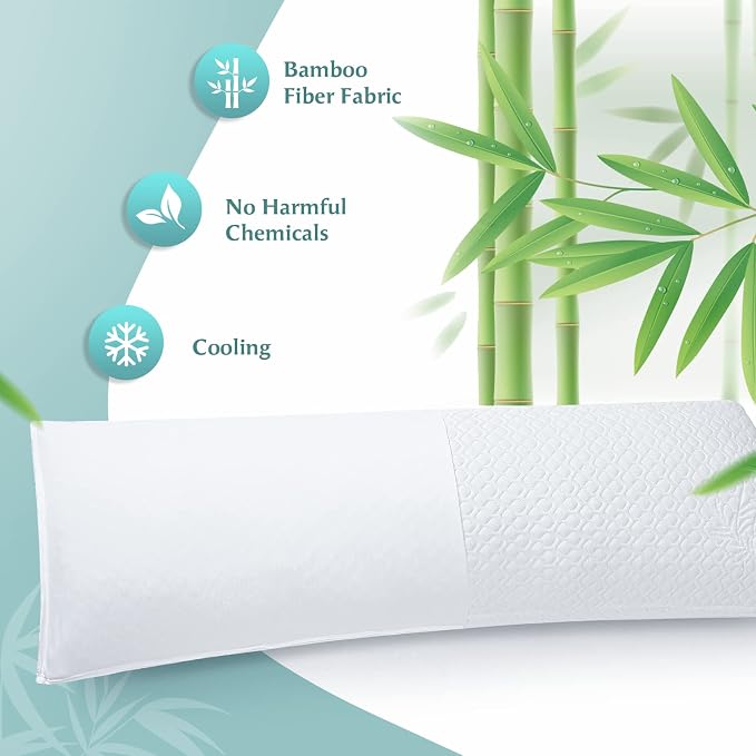 Extra Firm Body Pillow 1.5cm Cubies Memory Foam – Pain Relief & Sleeping & - Image 5