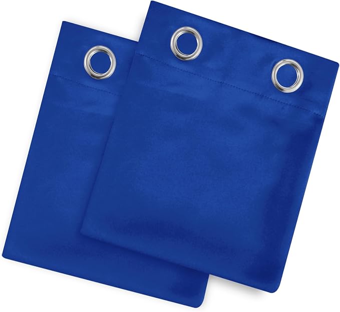 Royal Blue Thermal Blackout Curtains/42 x 84 Inch/Set of 2 Panels Room - Image 9