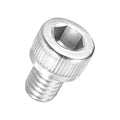 Kozelo 40pcs Socket Head Cap Screws - [M6-1 x 8mm] 304 Stainless Steel Allen Socket Drive for Electrical Motor 3D Printing Fan Engine Replacement Use, Silver