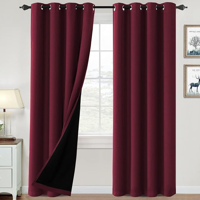H.VERSAILTEX 100% Blackout Curtains by HVERSAILTEX