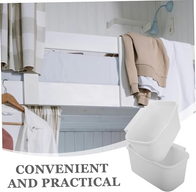 2pcs Bedside Hanging Organizer Plastic Bunk Bed Shelf - Image 7