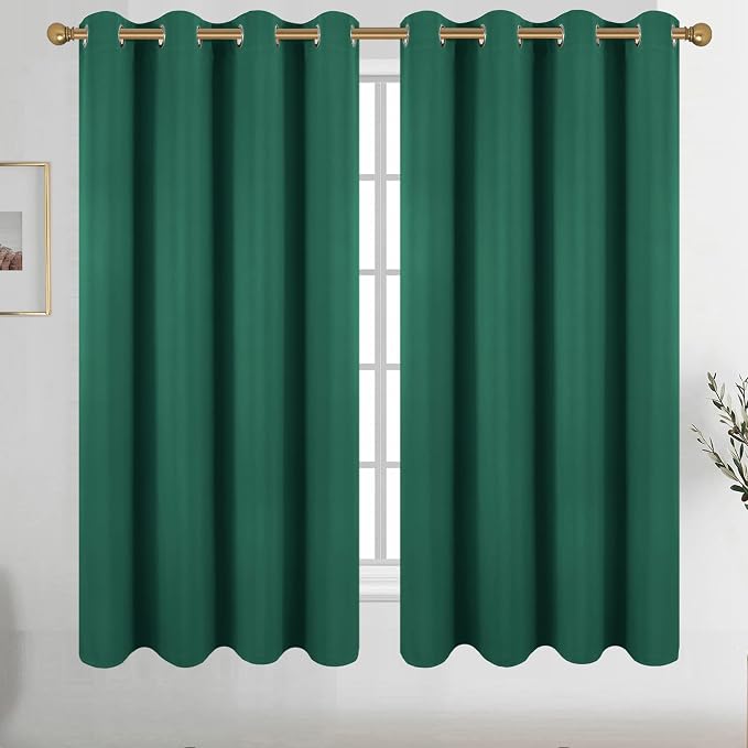Diraysid Green Grommet Blackout Curtains by Diraysid%2C+refresh+your+life