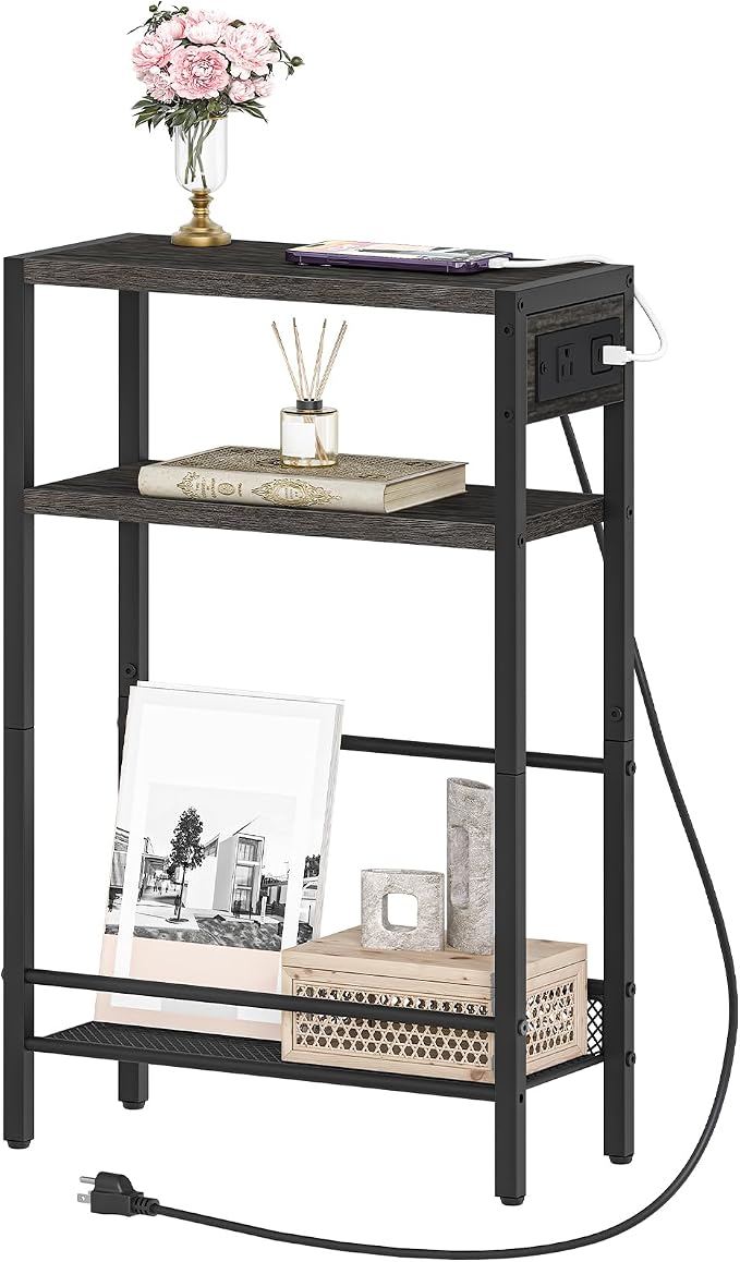 HOOBRO Small Narrow Side Table - Image 4
