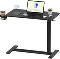 FLEXISPOT H7 28" Pneumatic Height-Adjustable Overbed Table by Unknown