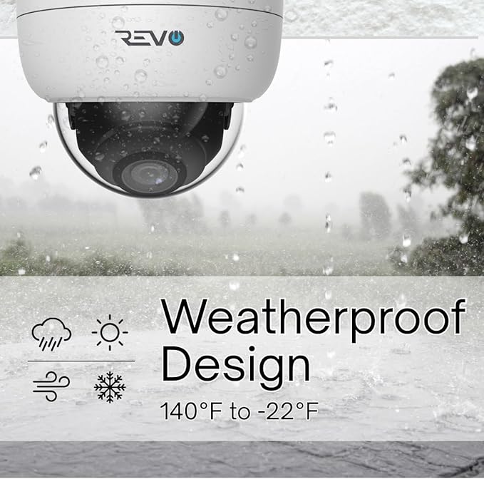 Ultra Blue Series 8CH 4K POE H.265 NVR, 2TB & 6X 5 Megapixel Indoor/Outdoor IR Bullet Cameras – Remote Access Via Pc, Mac & Phone (No Monthly Fees)