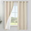 YoungsTex Natural Linen 100% Blackout Curtains by YoungsTex