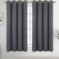 Diraysid Dark Grey Grommet Blackout Curtains by Diraysid%2C+refresh+your+life