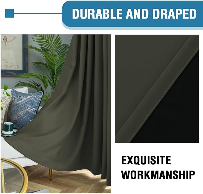 H.VERSAILTEX 100% Blackout Curtains - Image 6