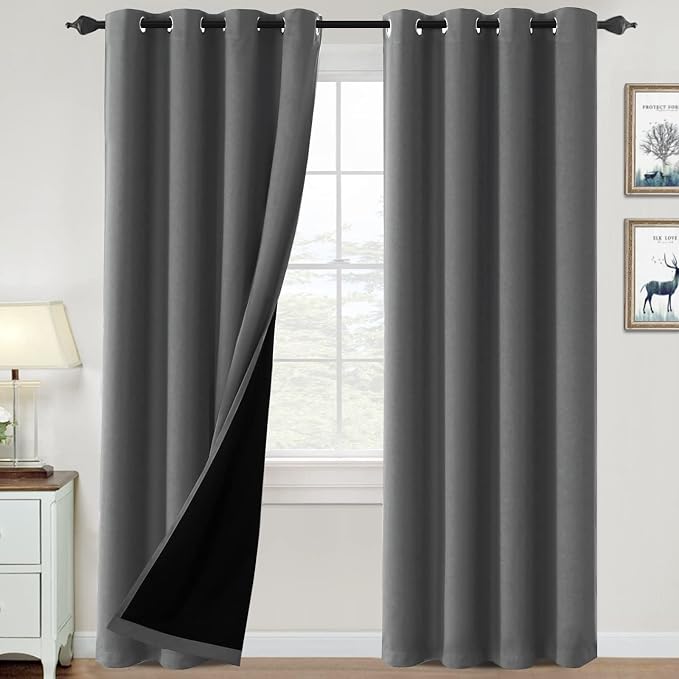 H.VERSAILTEX 100% Blackout Curtains by HVERSAILTEX