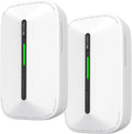 Siterlink Carbon Monoxide Detectors Plug in,10 Year Replaceable Battery Operated Co Monitor Alarm,Plug and Play Co Detector,Portable Carbon Monoxide Detector for Home,Traval,RV,Hotel GS846A 2 Pack