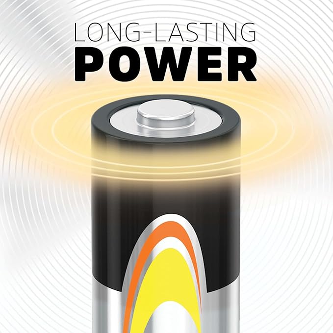 Energizer AA Batteries Alkaline Power, 32 Count Alkaline Double A Battery Pack